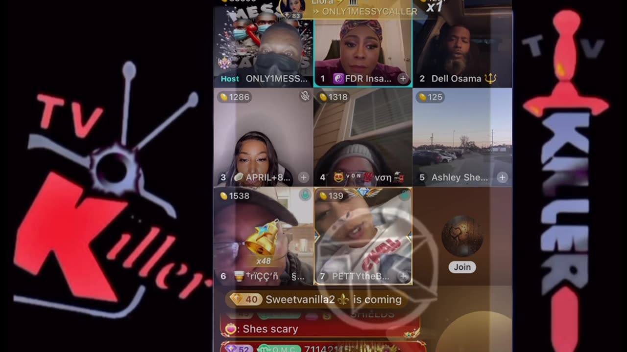 CHINA RED & PETTY THE BELL TAKES OVER MESSY CALLER SHOW