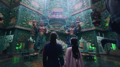 Fan Yue & Bai shuo moonlight mystique back at human world episode 28