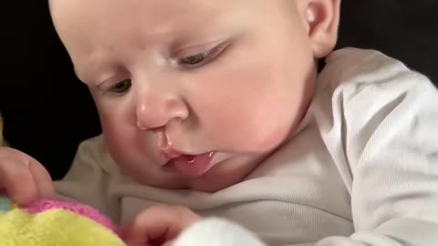 baby kayla’s adorable toy playtime adventure!