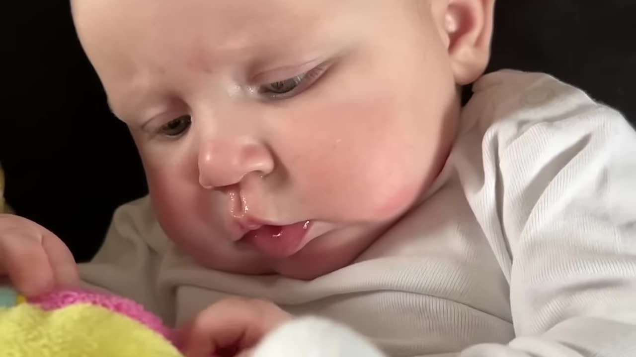 baby kayla’s adorable toy playtime adventure!