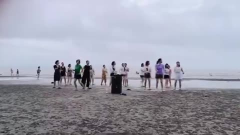 Beach Workout Vibes Get Fit with the Ocean Breeze