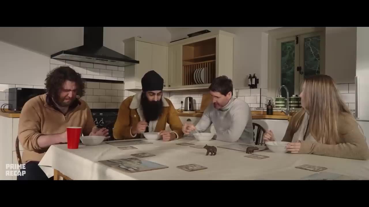 Goldilocks summons her three evil bears to punish anyone who dares enter her house uninvited.