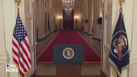 WATCH LIVE： President Trump addresses the nation after U.S. bombs 3 Iranian nuclear sites