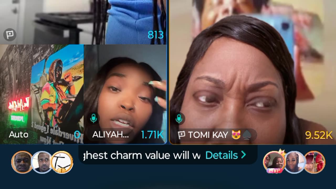 Liyah and Auto bang then Tomi pulls to bang on Liyah