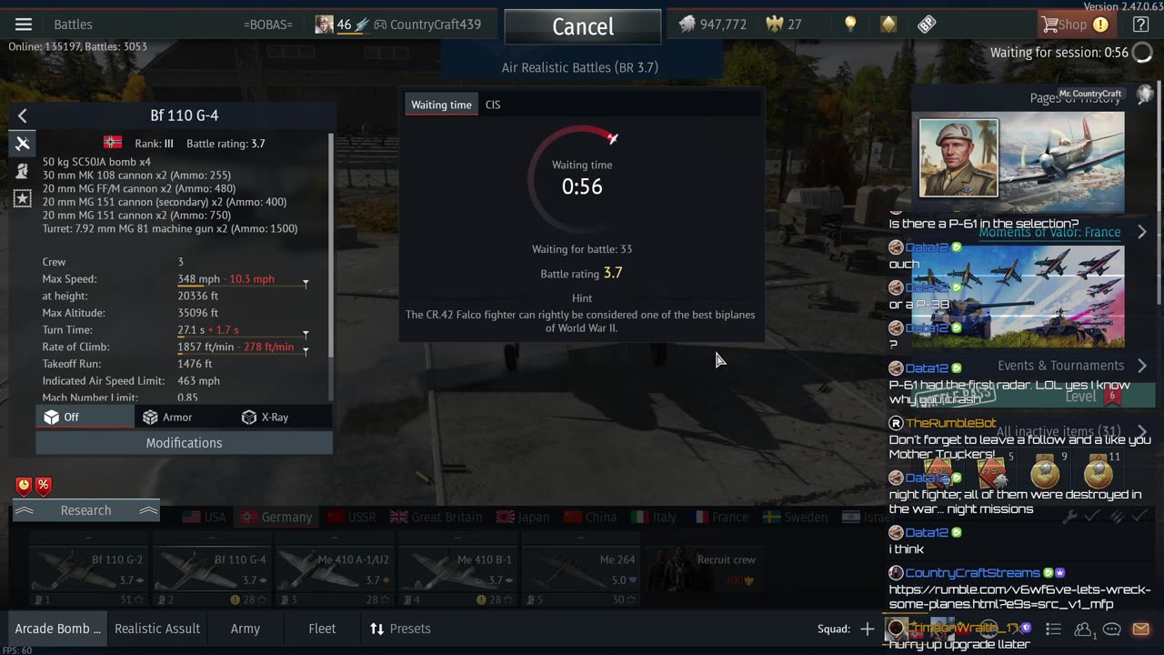 I will crash for EVERY FOLLOW ON RUMBLE I GET MID STREAM.