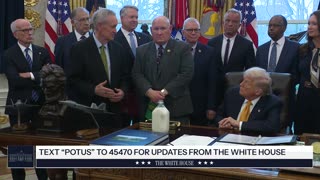President Trump Participates in a Signing Ceremony, Jan. 14, 2026