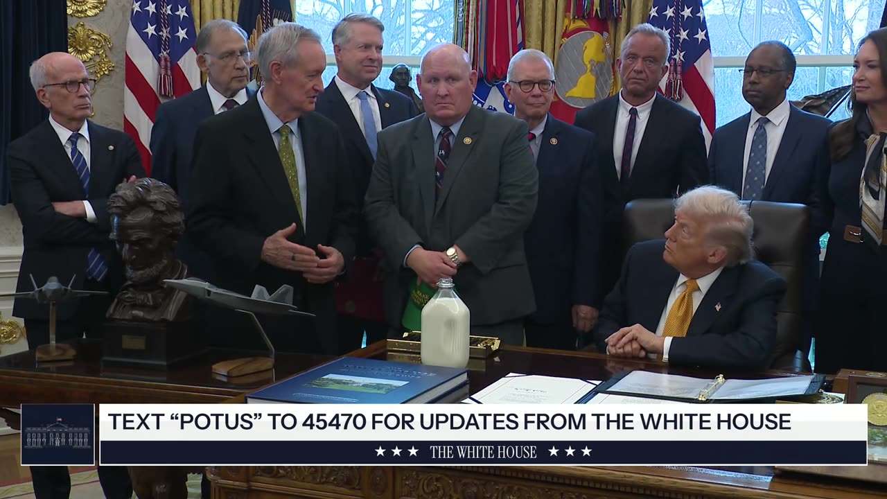 President Trump Participates in a Signing Ceremony, Jan. 14, 2026