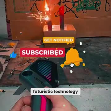 The REAL LIFE Lightsaber – See This Futuristic Laser Weapon in Action!