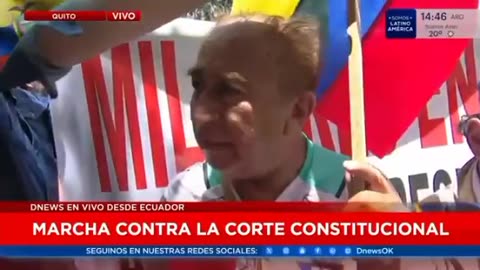 Juízes corruptos estão tentando tomar o poder de Daniel Noboa no Equador. O Brasil virou uma cópia para a América latina para instalar um narcoestado para juízes corruptos.