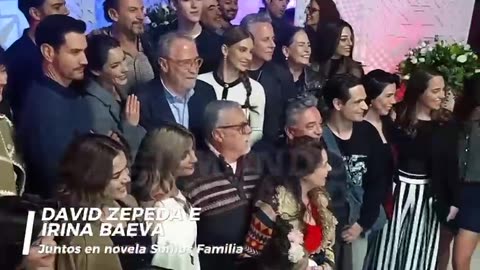 David Zepeda e Irina Baeva: ¡JUNTOS en 'Somos Familia'! Revelan los secretos de su nueva telenovela