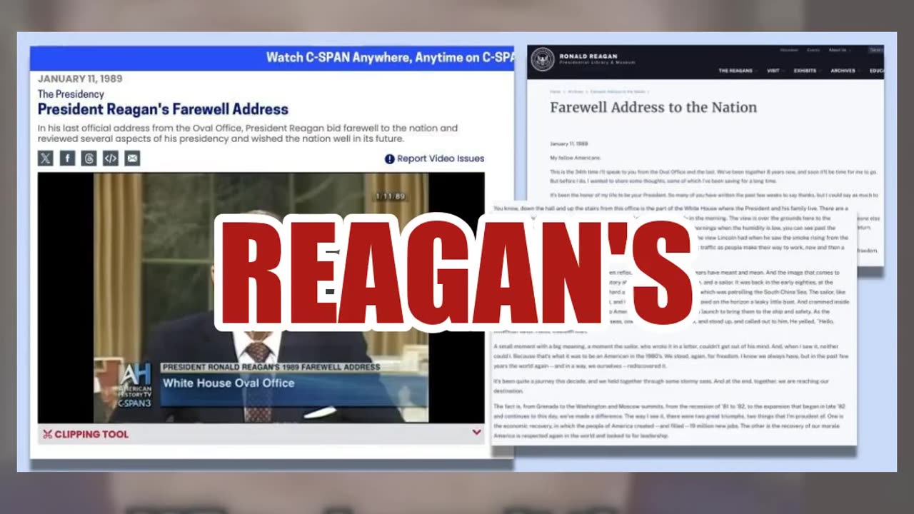 Fact Check: Video Does NOT Show Authentic Ronald Reagan Speech About Little Girl And Homelessness
