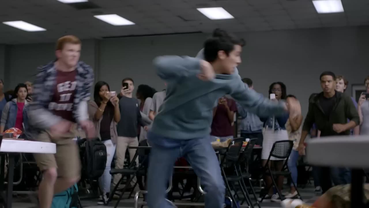 Cobra kai first fight