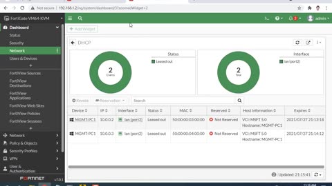 How to block someone's internet on Fortigate