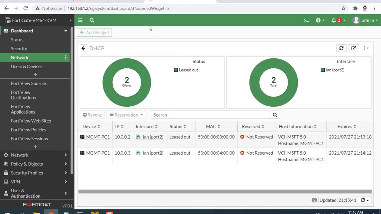 How to block someone's internet on Fortigate
