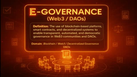 E-Governance (Electronic Governance)