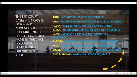August 25: EFP Exposing the Corruption The Property Seminar
