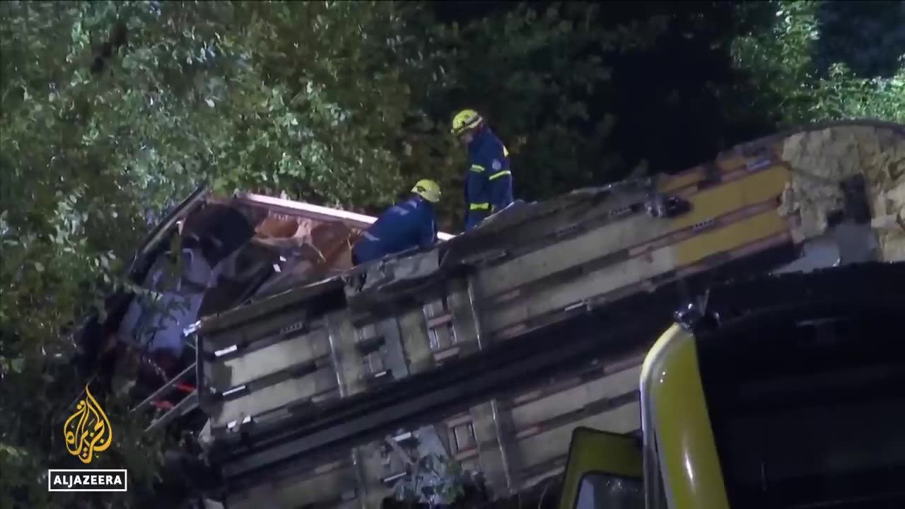 Passenger train derails in Germany, killing three and injuring dozens