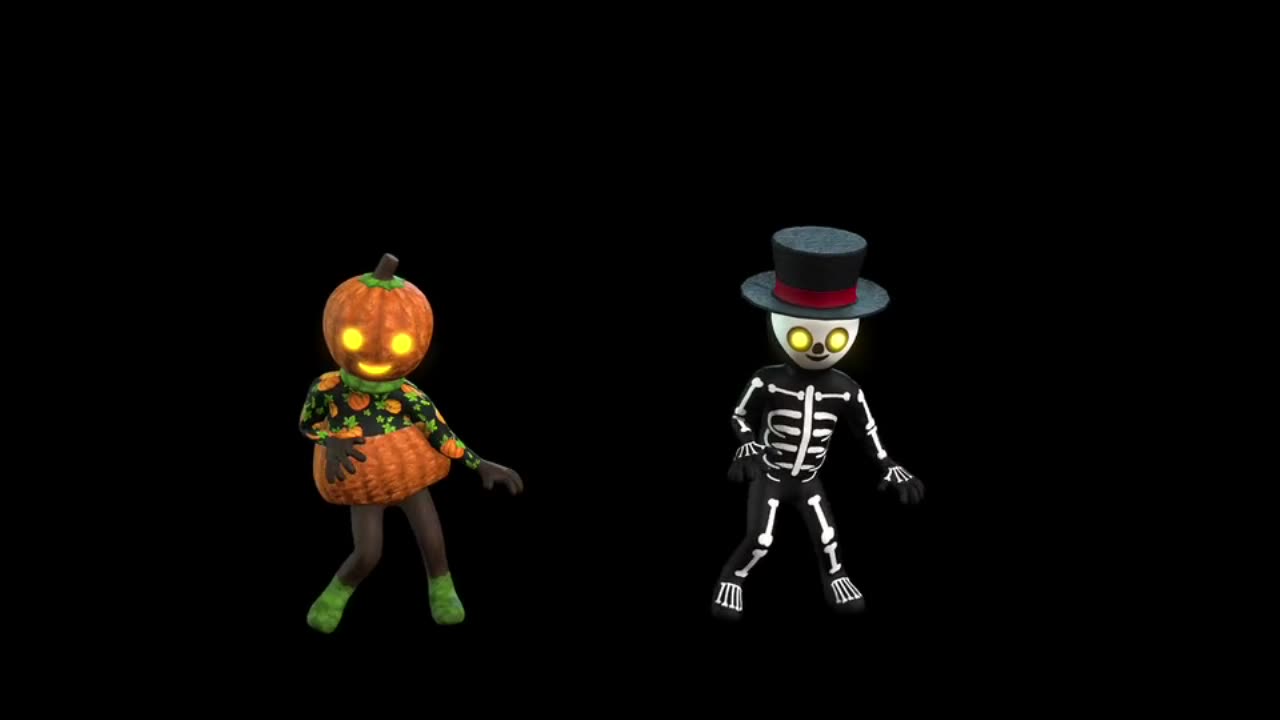 "Forever Friends Skeleton Dance | Funny Skeleton Moves 💀😂"