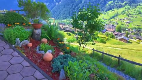 The Beauty Of The Village Near The SWISS Mountains PART 4