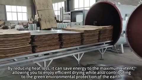 The high-frequency vacuum dryer
