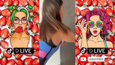 Big booty Hot Lady Tiktok Vídeos 🔥 Big Ass Girls 2025 funny b3