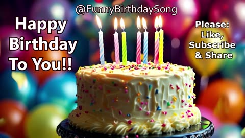 Happy Birthday To You (50s Male Jazz Version 2) | Retro Jazz Birthday Song with Classic Swagger
