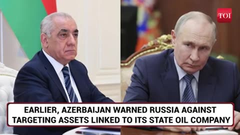 Russia BOMBS Azerbaijan's Oil Facility Hours Before Big Trump Meeting On Ukraine? Zelensky Says..