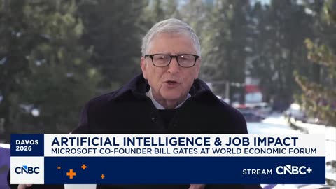 Breaking WEF Davos 2026 Bill Gates partnership with Open AI Global healthcare and impact on jobs