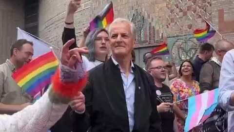 The Norwegian Prime Minister is attending the Pride parade in Oslo