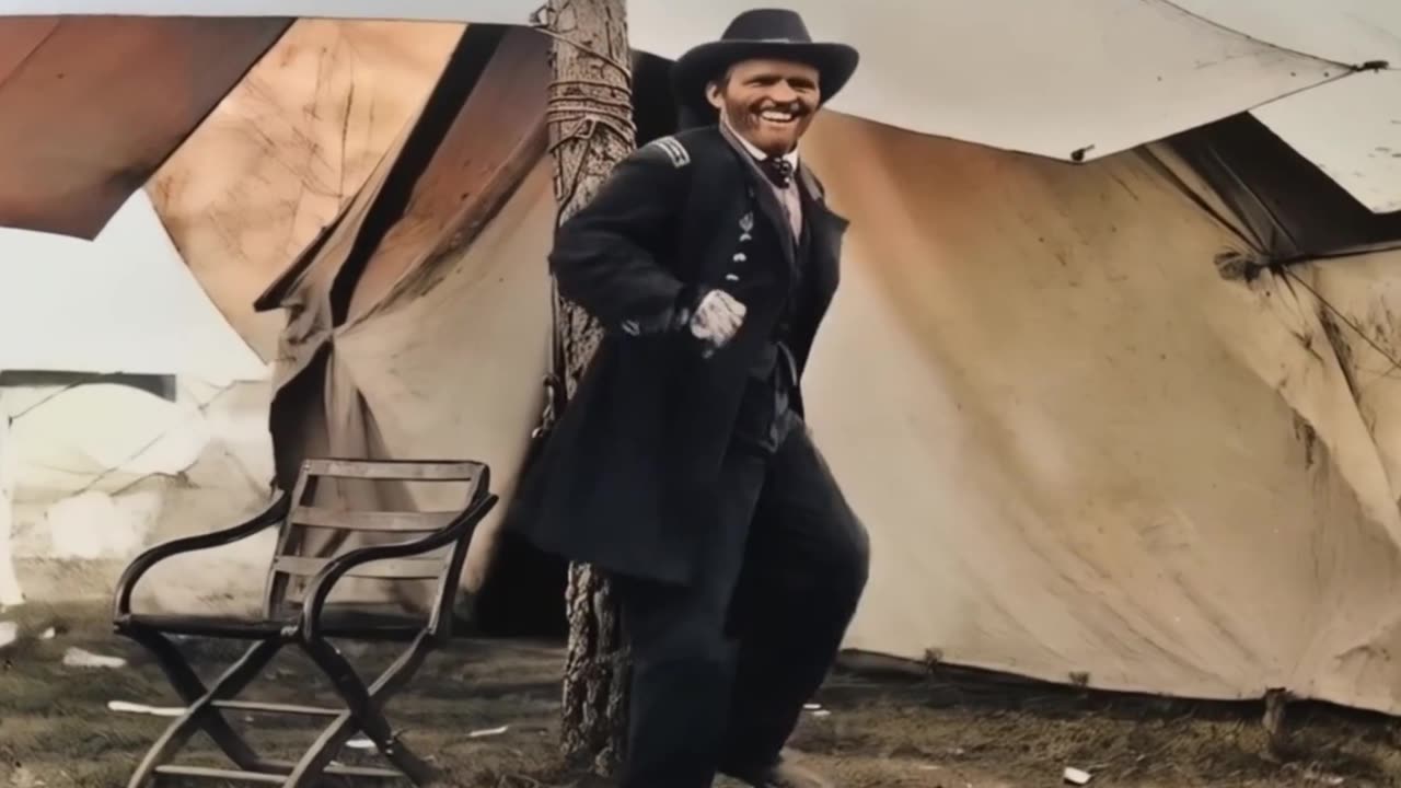 General Ulysses S Grant at Cold Harbor