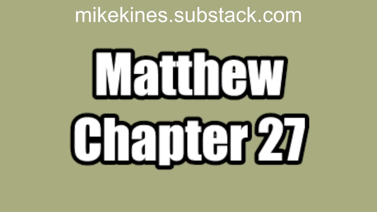 Matthew 27