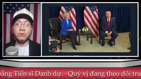 Tổ chức vô dụng Liên hiệp quốc stop thang cuốn khi Trump đi lên