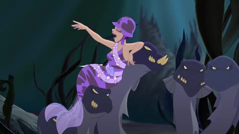Ariel's Beginning (Ariel gets a pat on the booty)
