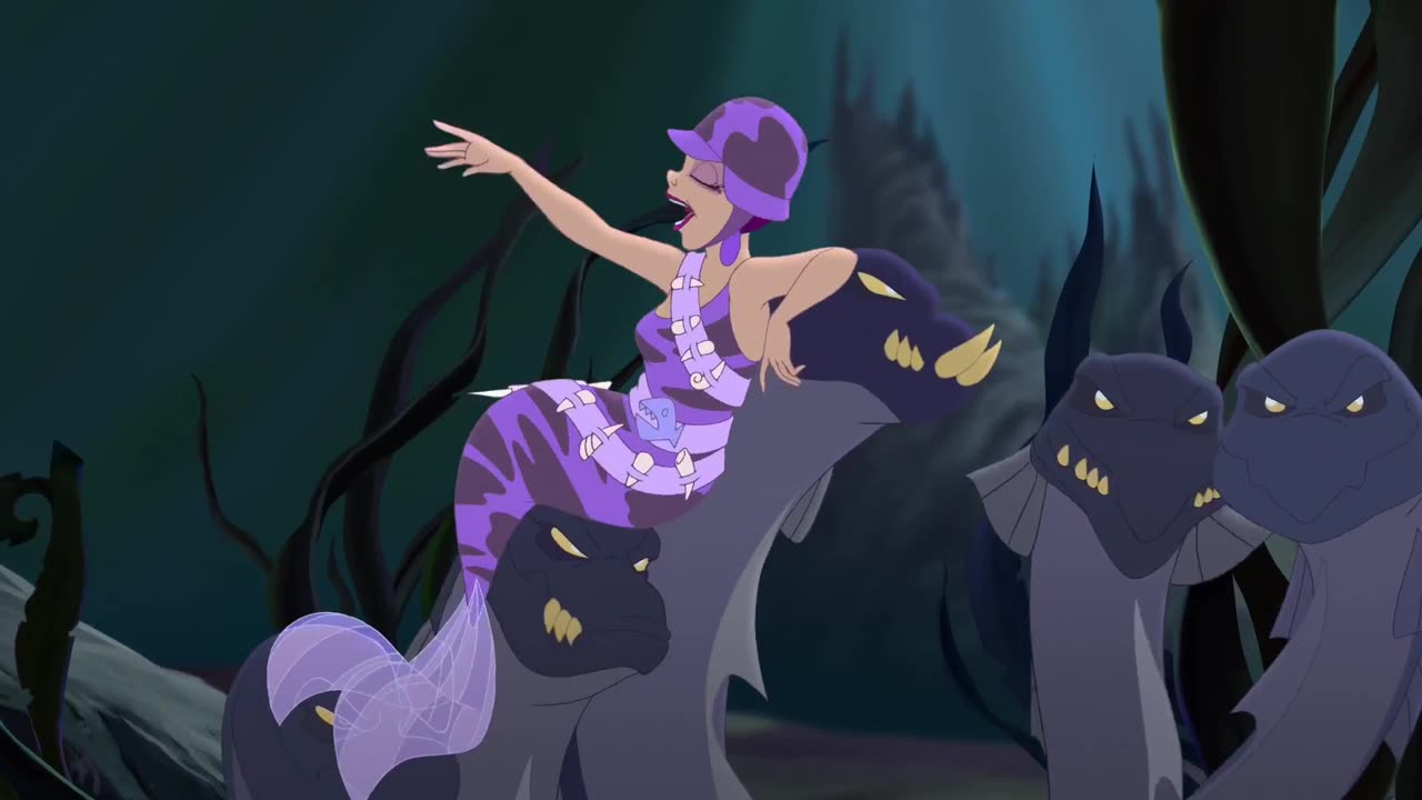 Ariel's Beginning (Ariel gets a pat on the booty)