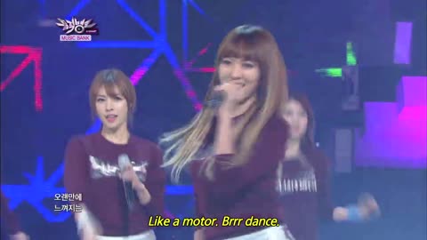 Hellovenus - Wigglewiggle / Music Bank HOT Stage 2015.01.02