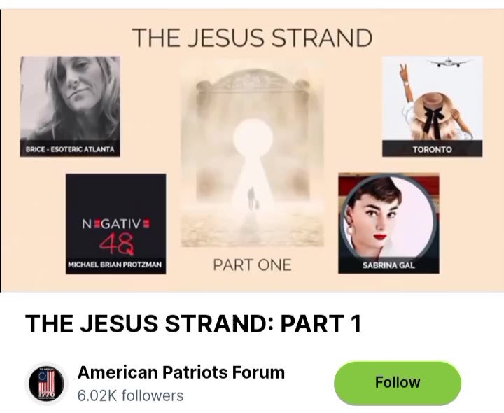 THE JESUS STRAND PT 1