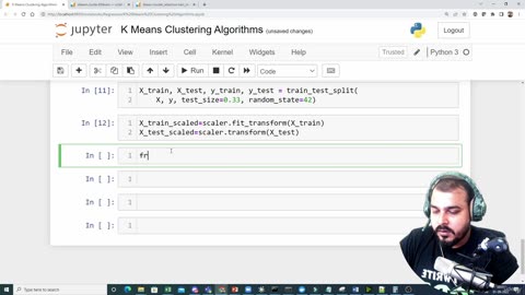 38.4 K means Clustering Implementation Krish Naik ML