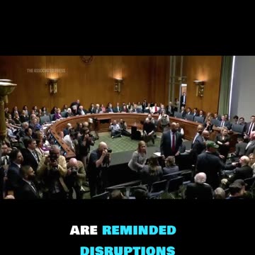 Chaos Erupts as Protesters Dragged Out During RFK Jr.'s Senate Testimony!