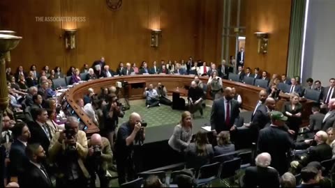 Chaos Erupts as Protesters Dragged Out During RFK Jr.'s Senate Testimony!