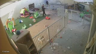 Thankfully this kindergarten in Beer Sheba was empty