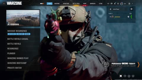 Streaming the new Warzone!