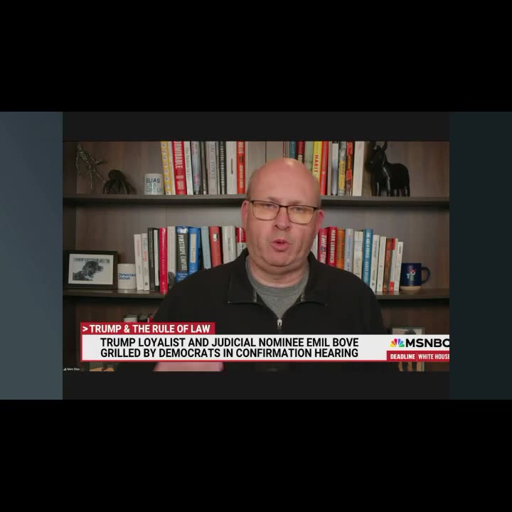 Dem Loyalist Marc Elias Complains About Trump Loyalists, Says Bondi & Miller Yuck It Up About Gulags