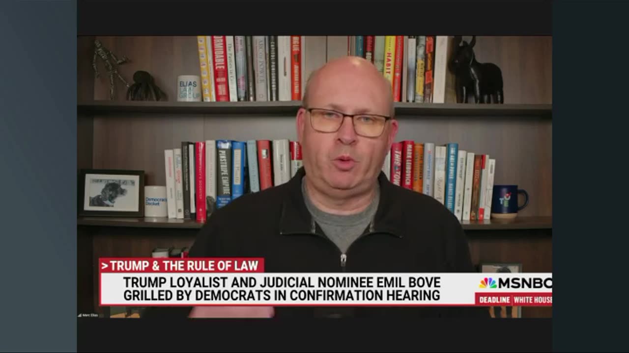 Dem Loyalist Marc Elias Complains About Trump Loyalists, Says Bondi & Miller Yuck It Up About Gulags