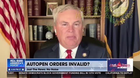 Comer: Criminal Referral to DOJ -Autopen -Pardons -J6 -J6 Committee -Arctic Frost