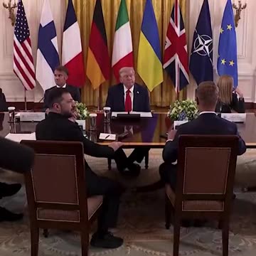 Hot microphone moment - Meloni "I hate talking to the media", Trump "He's a very good golfer"