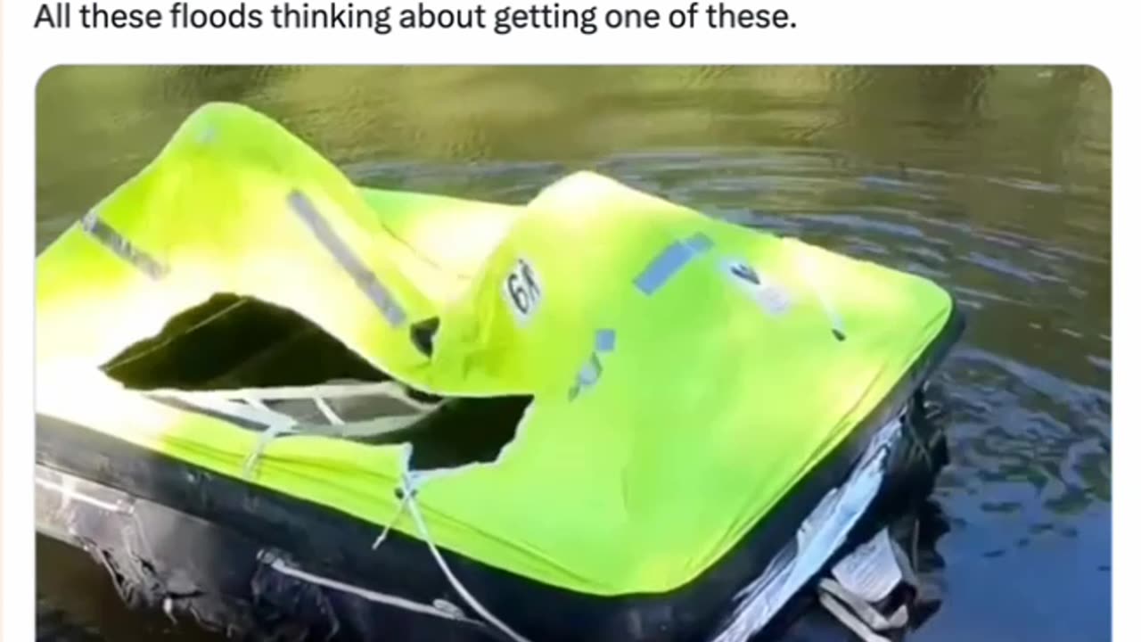 VKscreenshots, "All these floods thinking about getting one of these." [Me too.]