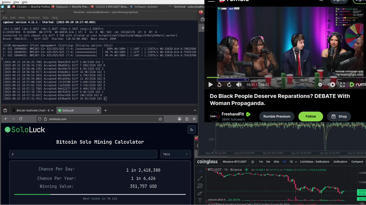 - Bitcoin Mining Stream