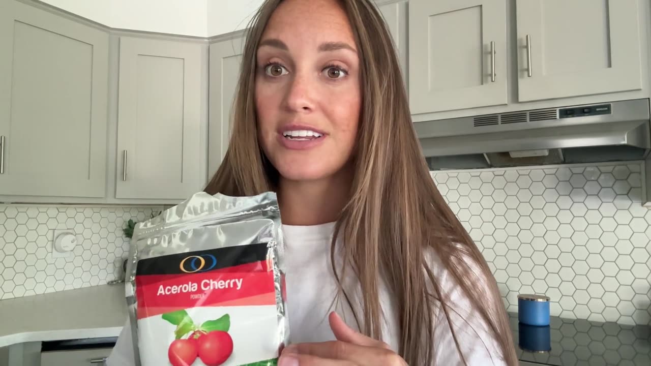 Optimally Organic Acerola Cherry Freeze dried Powder testimonial by Kaylee.