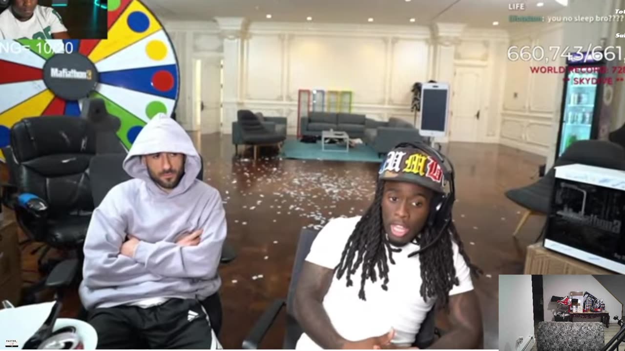 KAI CENAT MAFIATHON 3 !! REATIONS + GAMING !!