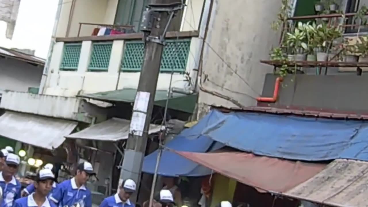 Festival Parade in Cainta, Rizal, Philippines